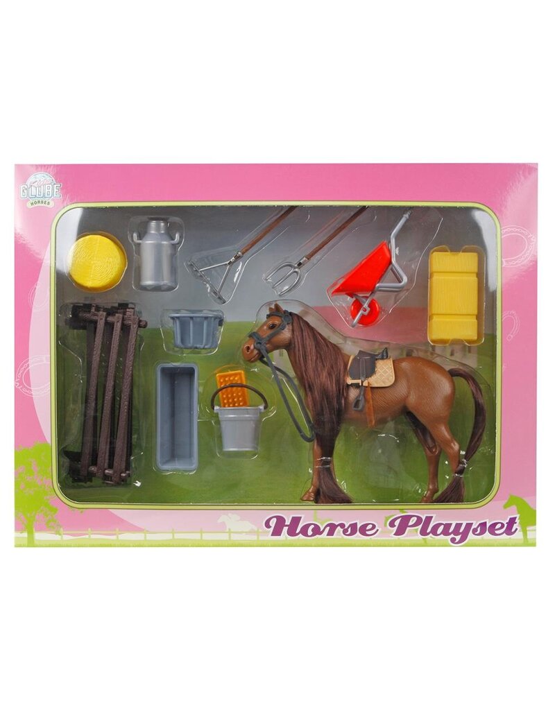 Kids Globe 640120 - Paard en accessoires