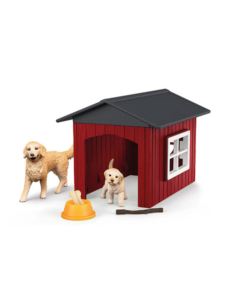 Schleich Schleich Dog 42722 - Hondenhok