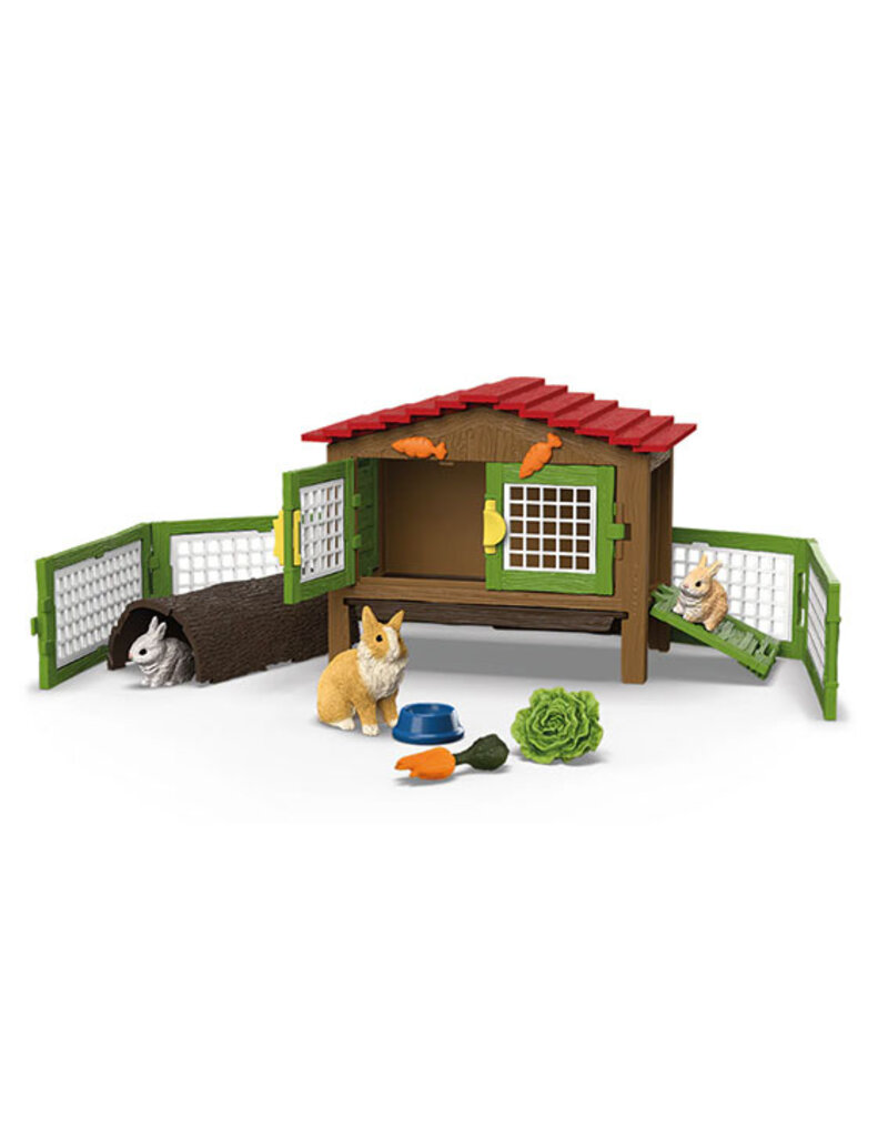 Schleich Schleich Farm 42728 - Konijnenhok
