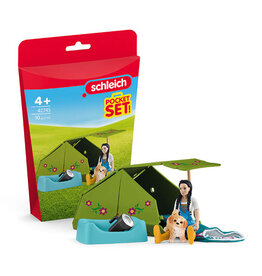 Schleich Schleich 42745 - Kampeeravontuur met Kim