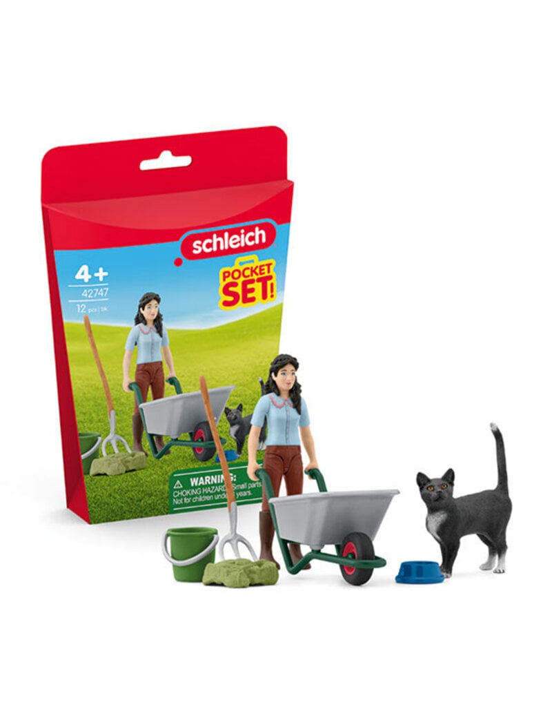 Schleich Schleich 42747 - Uitmesten met Emily