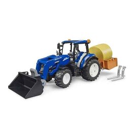 Bruder Bruder 2187 - New Holland met voorlader en accessoires