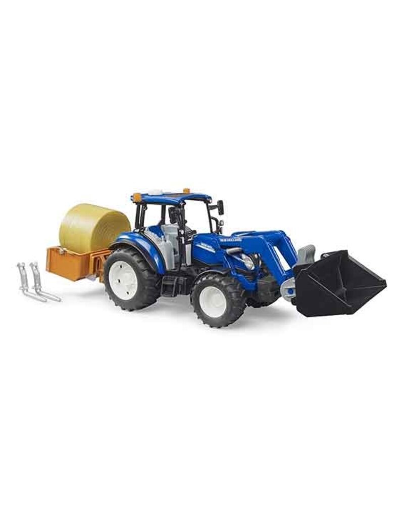 Bruder Bruder 2187 - New Holland met voorlader en accessoires