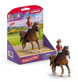 Schleich Schleich Horses 42711 - Hannah en Cayenne
