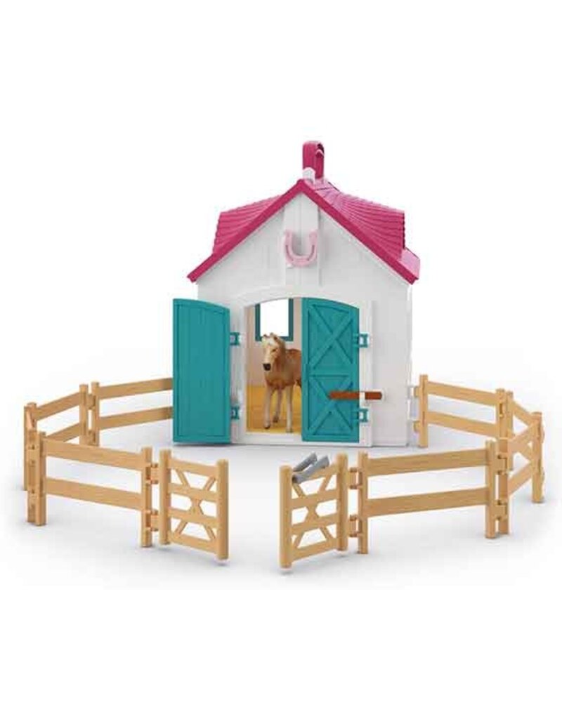 Schleich Schleich Horses 42703 - Paardenstal / Meeneem koffer "Kleine hoefijzer"