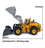 Jamara Jamara metalen Volvo L260H RC 1:14