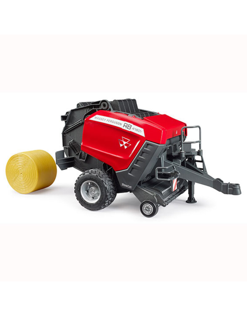 Bruder Bruder 02039 - Massey Ferguson Balenpers met ronde baal 1:16