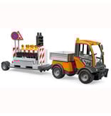 Bruder Bruder 02693 - Gemeente dienst met borden en verkeerslichten 1:16