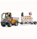 Bruder Bruder 02693 - Gemeente dienst met borden en verkeerslichten 1:16