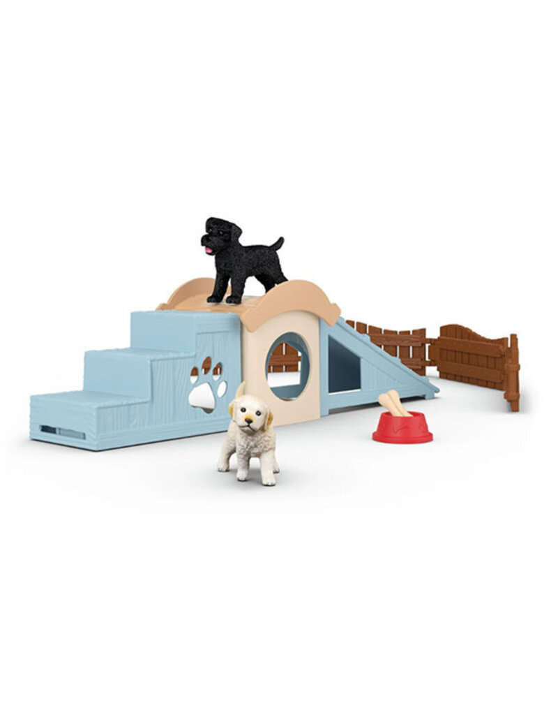 Schleich Schleich DOG 42763 - speelplezier voor puppies