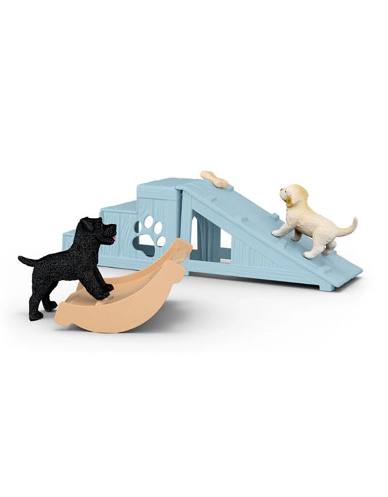 Schleich Schleich DOG 42763 - speelplezier voor puppies