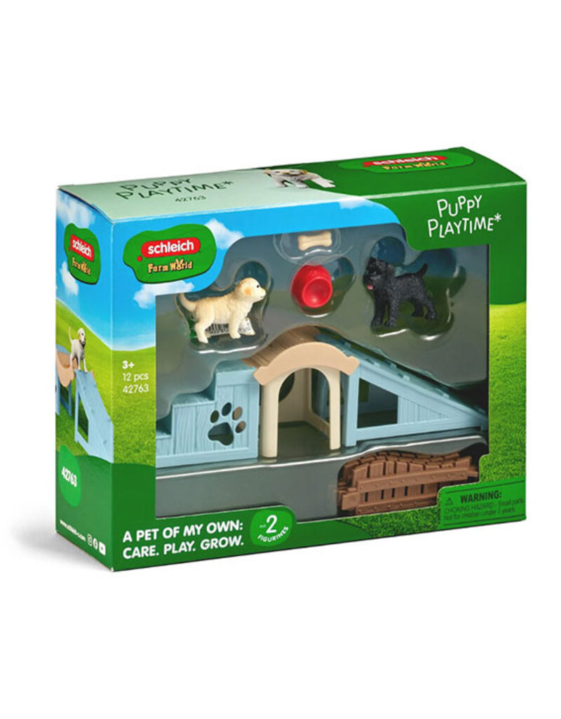Schleich Schleich DOG 42763 - speelplezier voor puppies