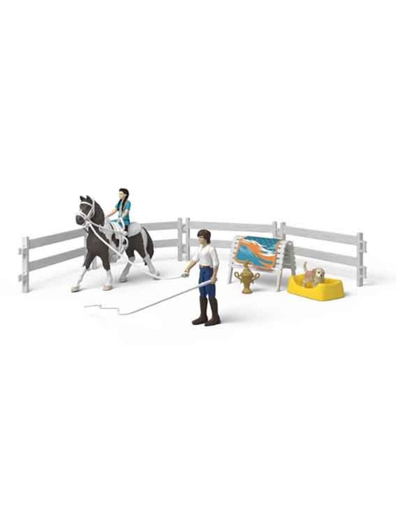 Schleich Schleich Horses 42799 - Horse Club Kim's voltigeset