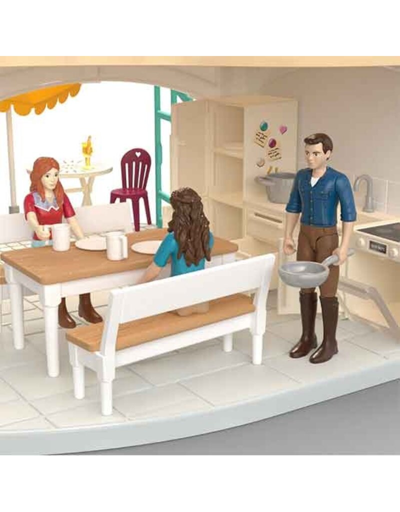 Schleich Schleich Horses 42785 - Horse Club Lakeside Villa & paddock