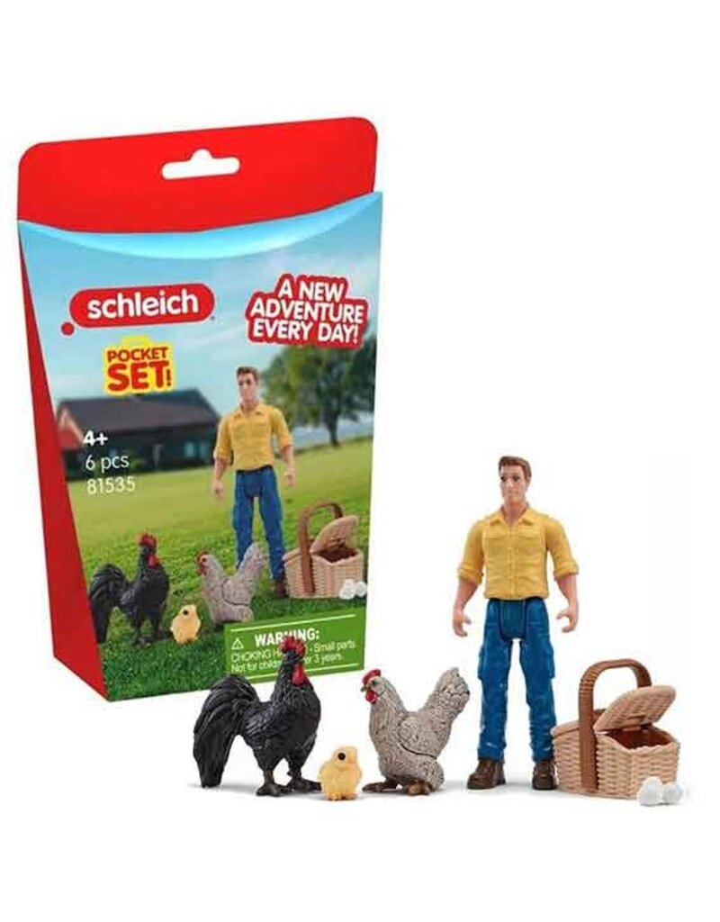 Schleich Schleich 81535 - Kippen met Paul de boer