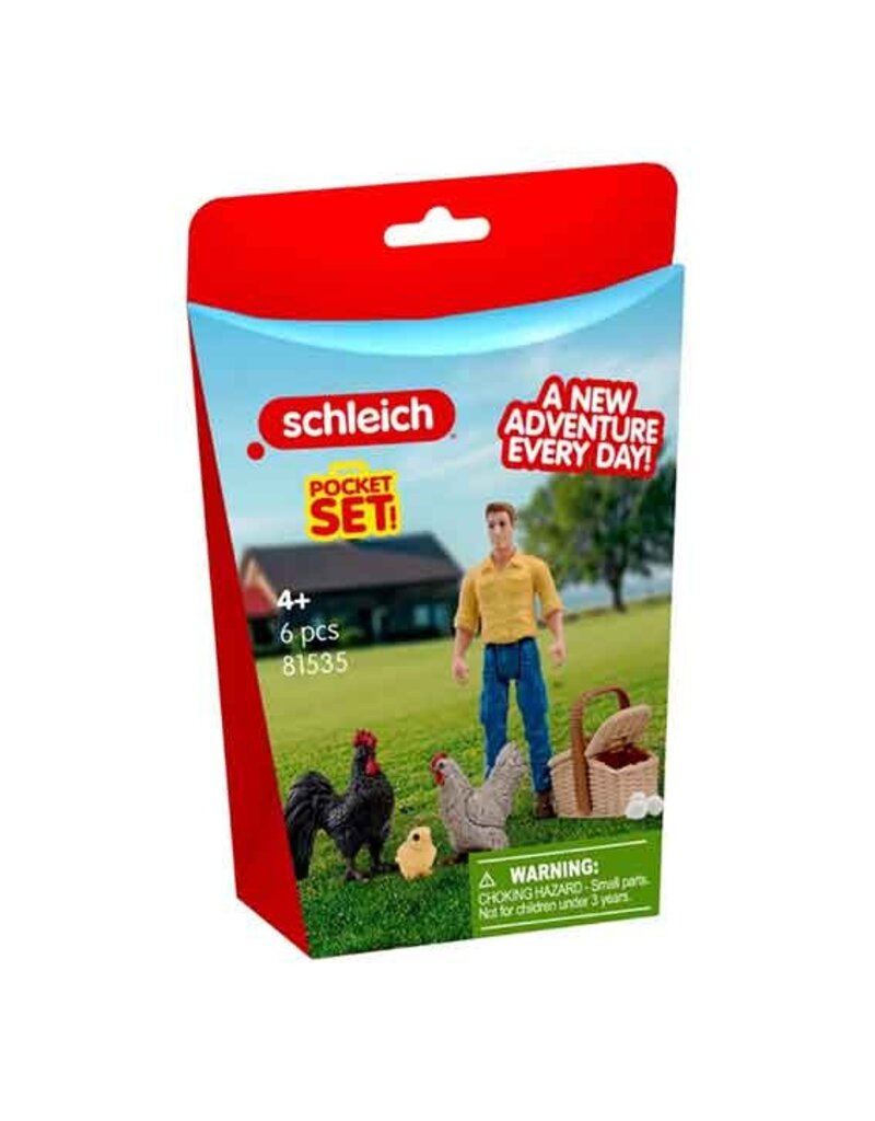 Schleich Schleich 81535 - Kippen met Paul de boer