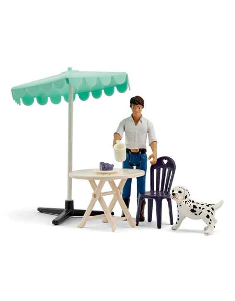 Schleich Schleich 81538 - Koffie op het terras