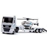 Siku Siku 1759 -MAN vrachtwagen met helicopter 1:87