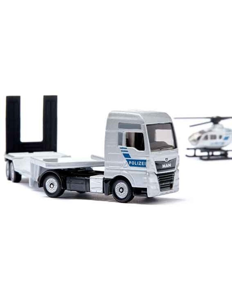 Siku Siku 1759 -MAN vrachtwagen met helicopter 1:87