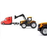 Siku Siku 1785 - Volvo vrachtwagen met dieplader en JCB tractors 1:87