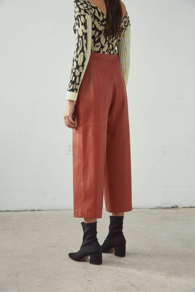 Rachel Comey Slimber pant cognac - Objet Trouvé