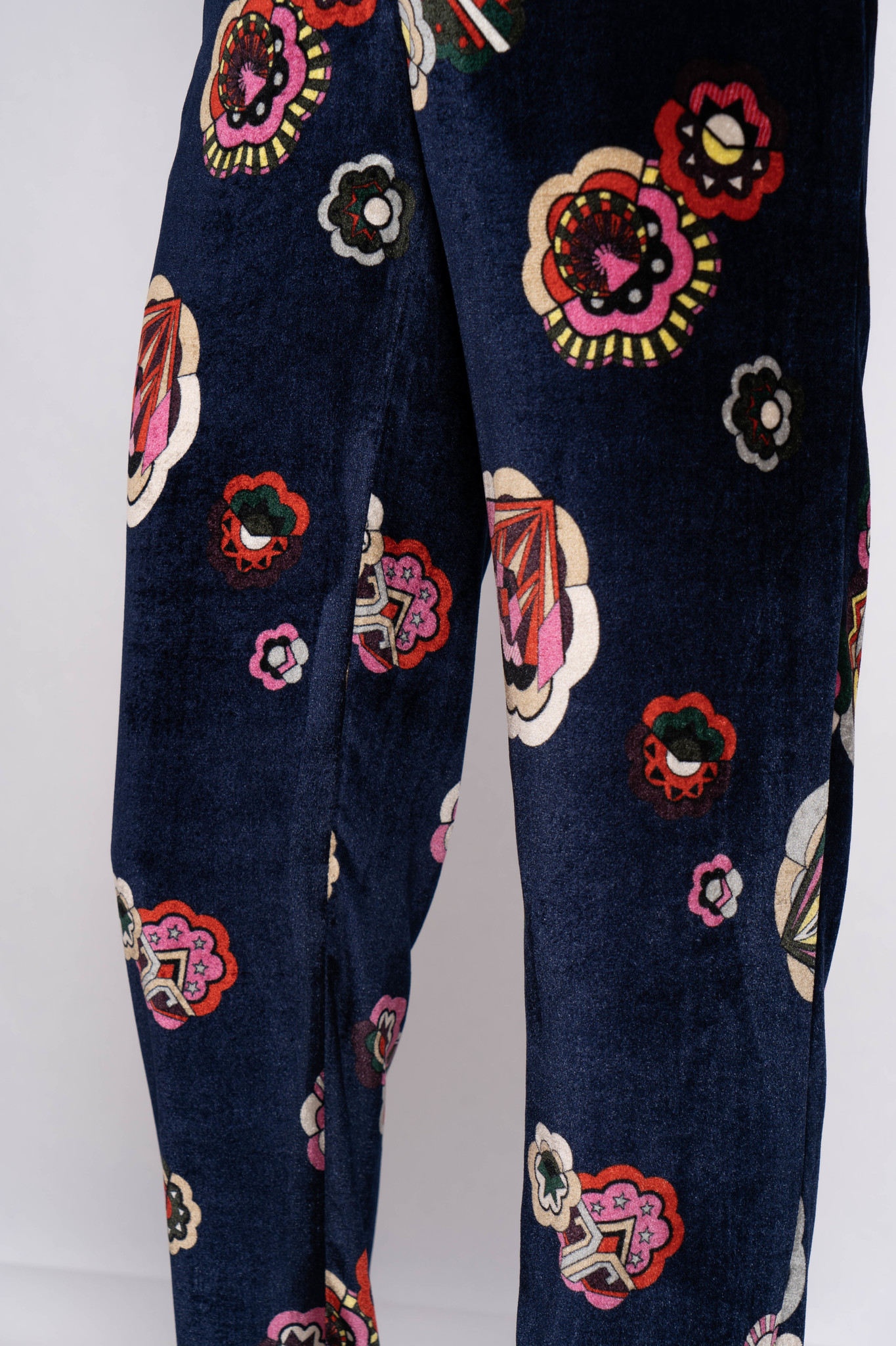 Floral print trouser