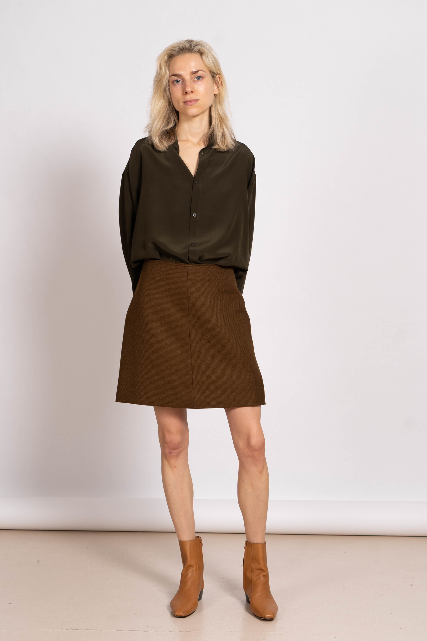 Short Skirt Brown