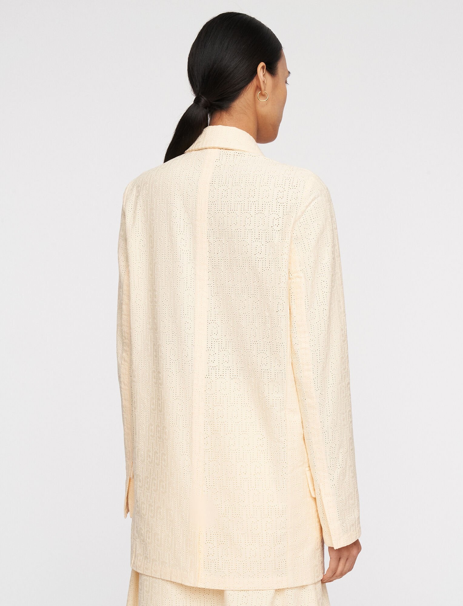 Jonas Broderie Anglaise jacket Corn