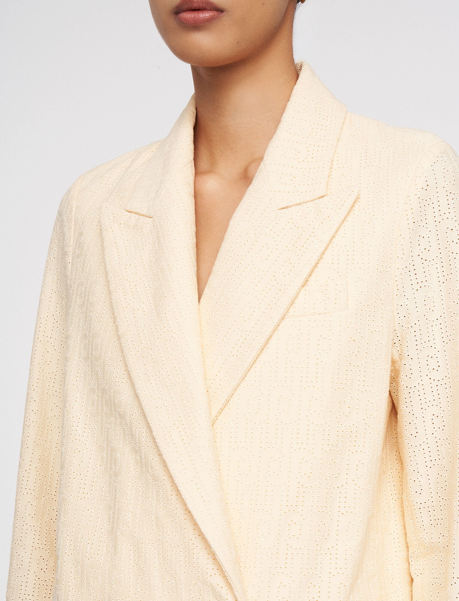Jonas Broderie Anglaise jacket Corn