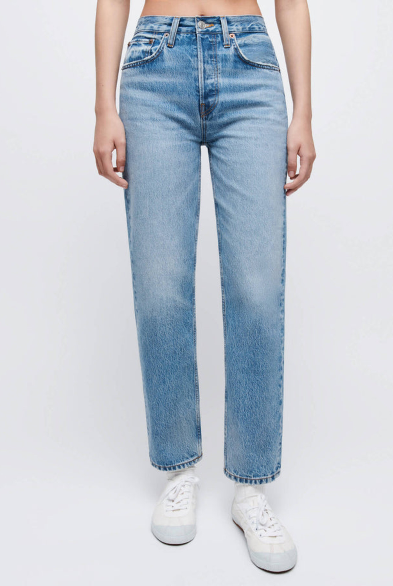 70s Stove Pipe jeans Favorite Blue