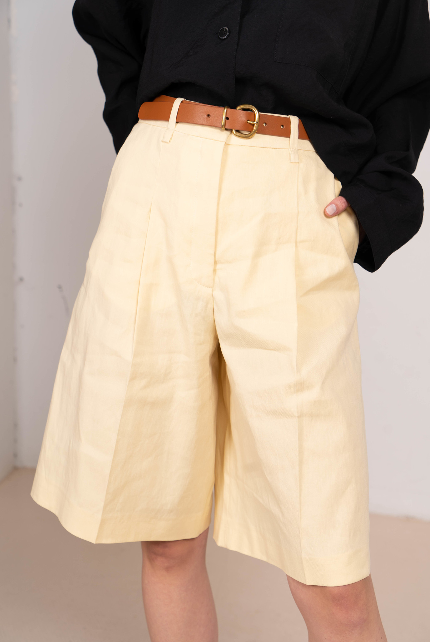 Tarah pant Linen Cotton Corn