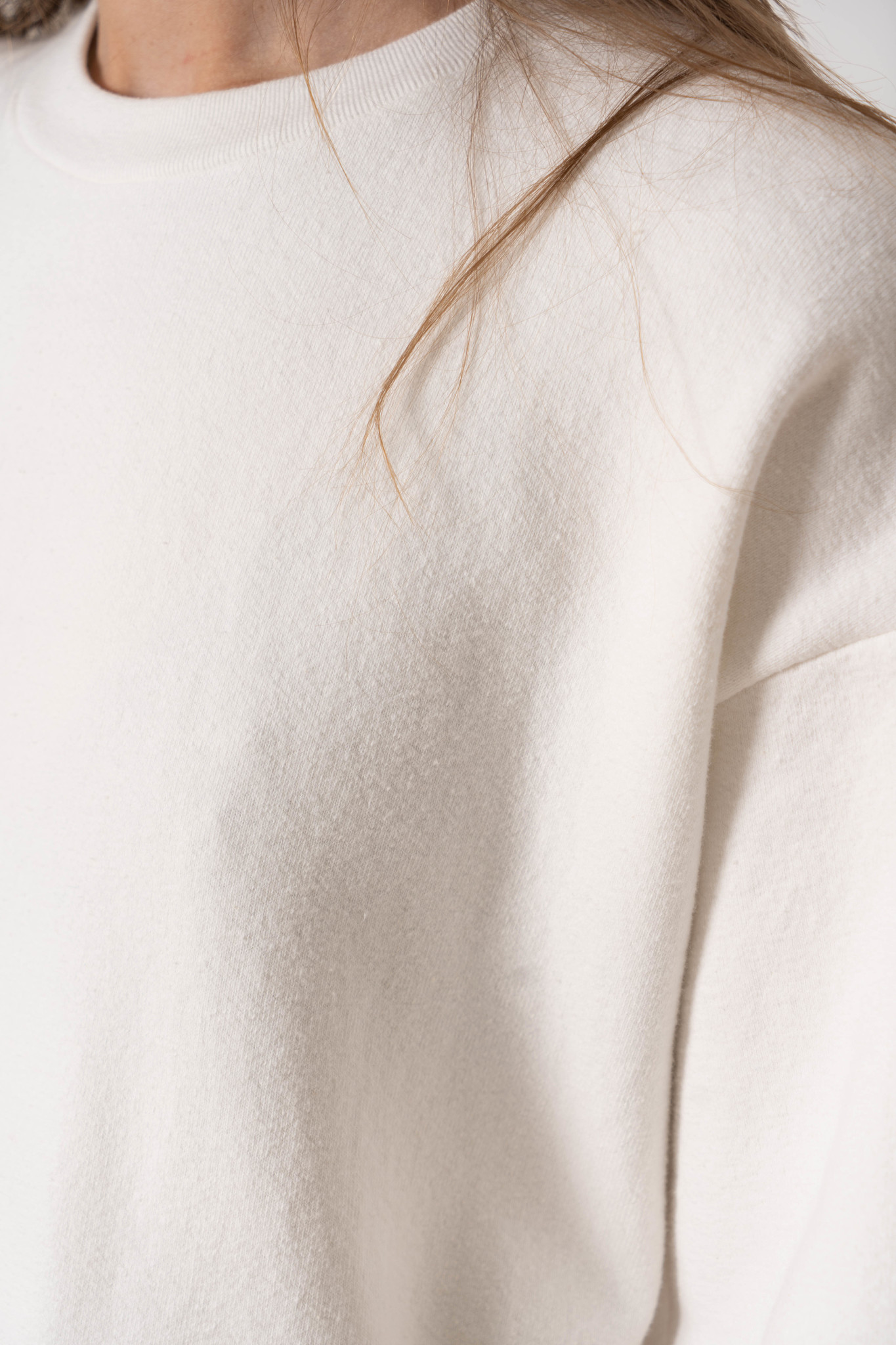 Gertrudis short dress Japanese Cotton Off White