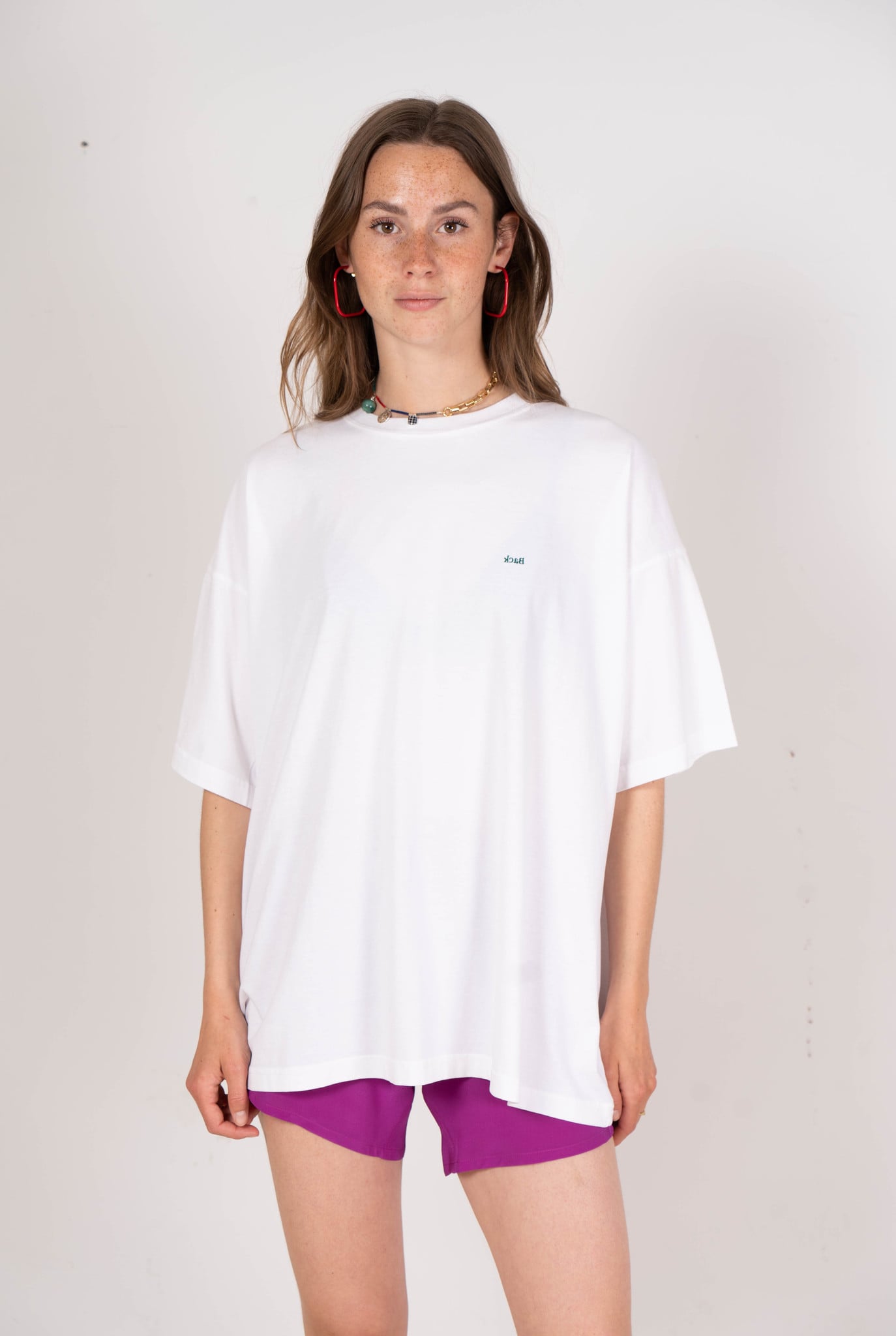 Oversized Cotton t-shirt White 