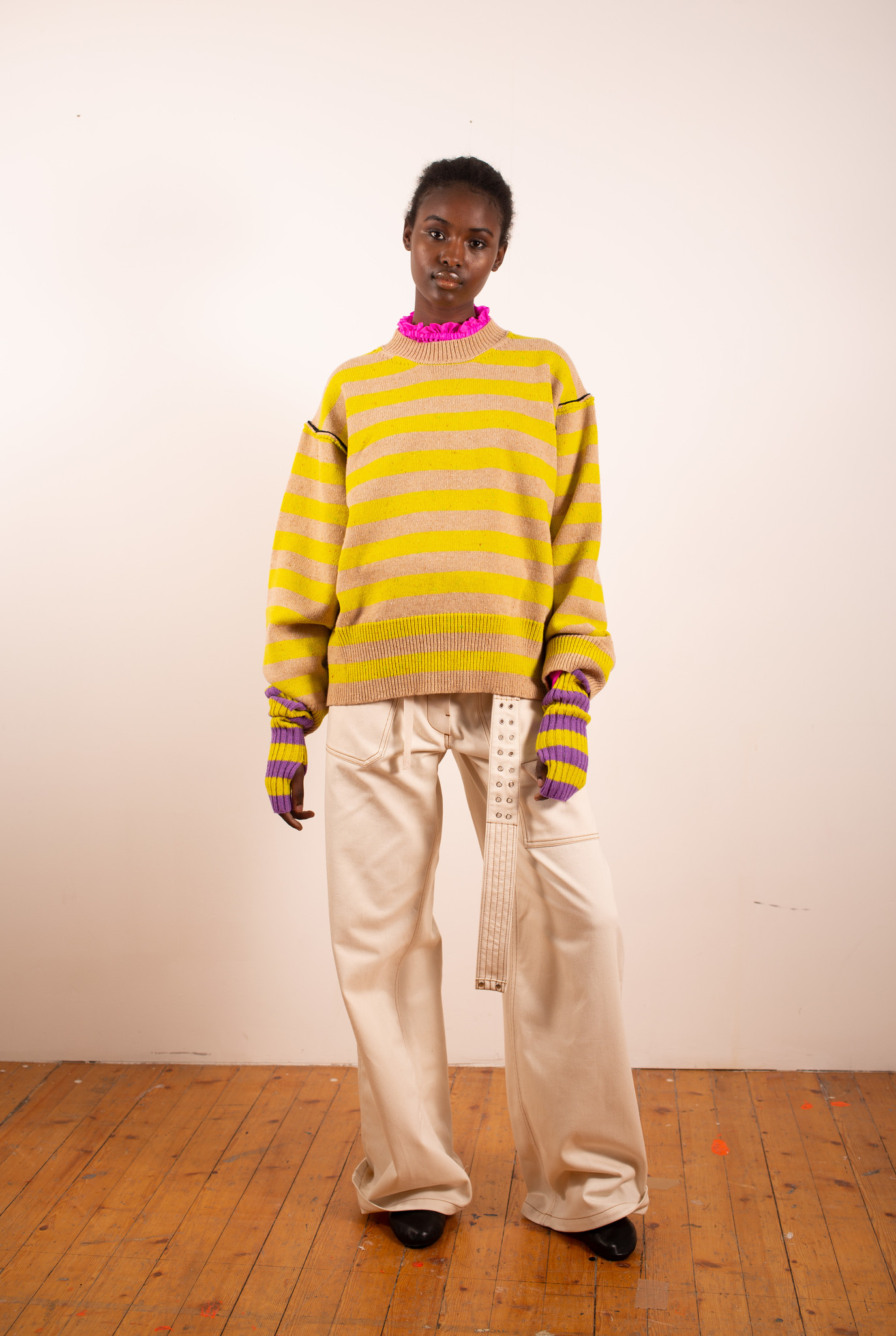 Leslie Sweater Yellow/Beige
