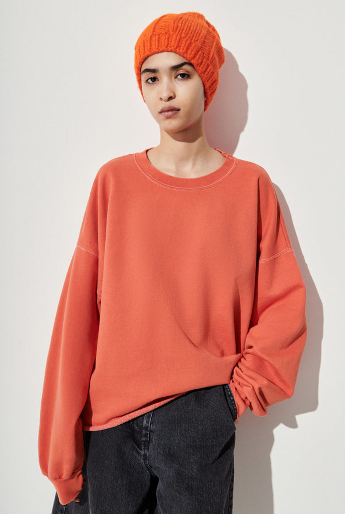 Fonder Sweatshirt Bright Orange
