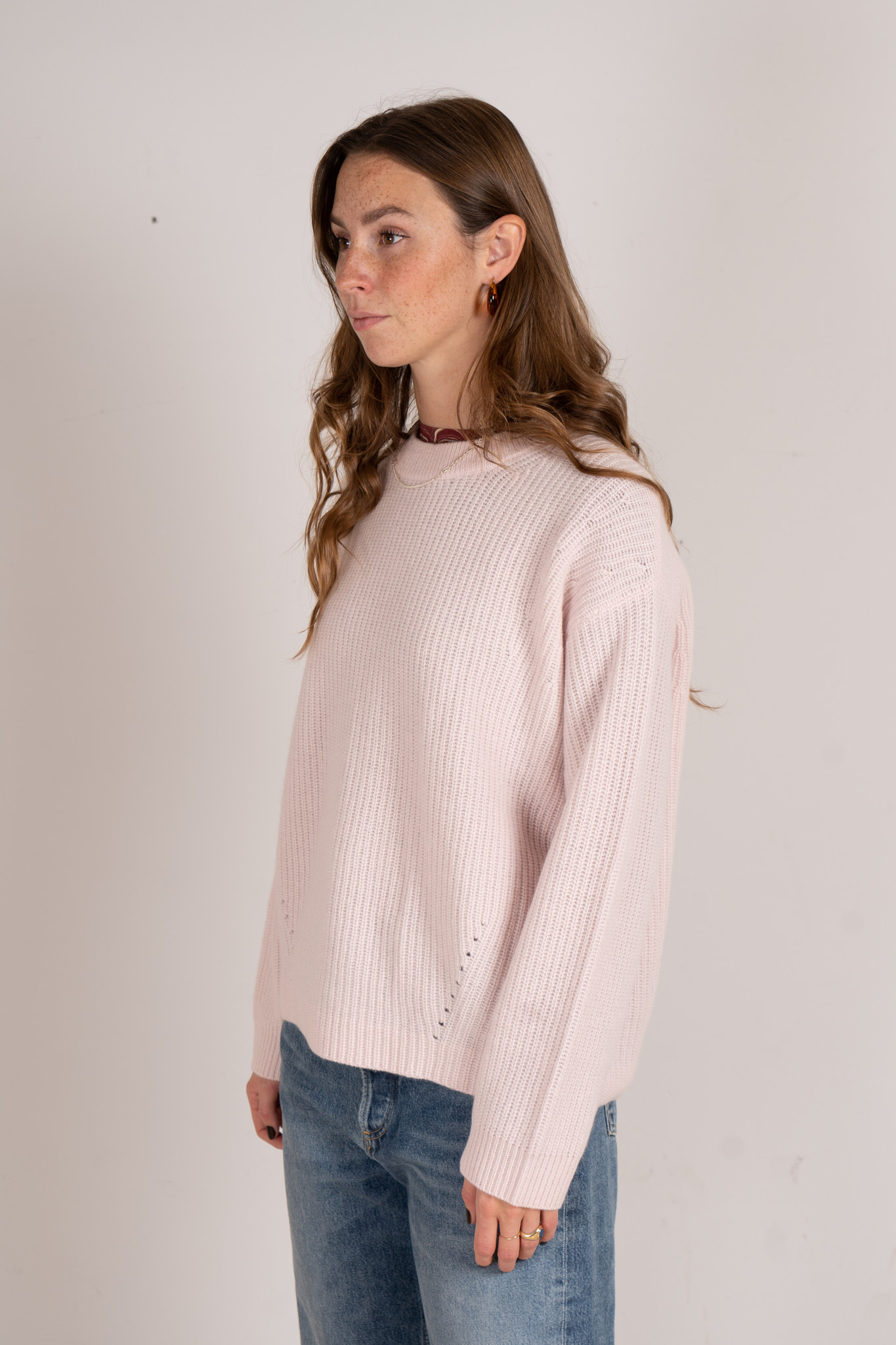 Elise sweater Soft Pink