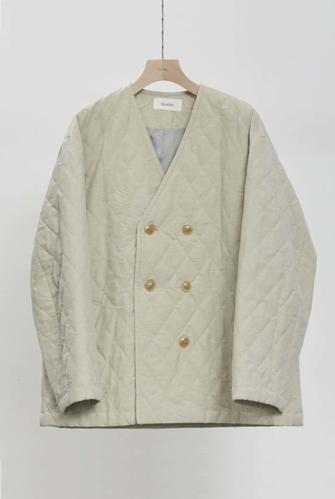 Ernie Palo quilting sleeve blouson | hartwellspremium.com