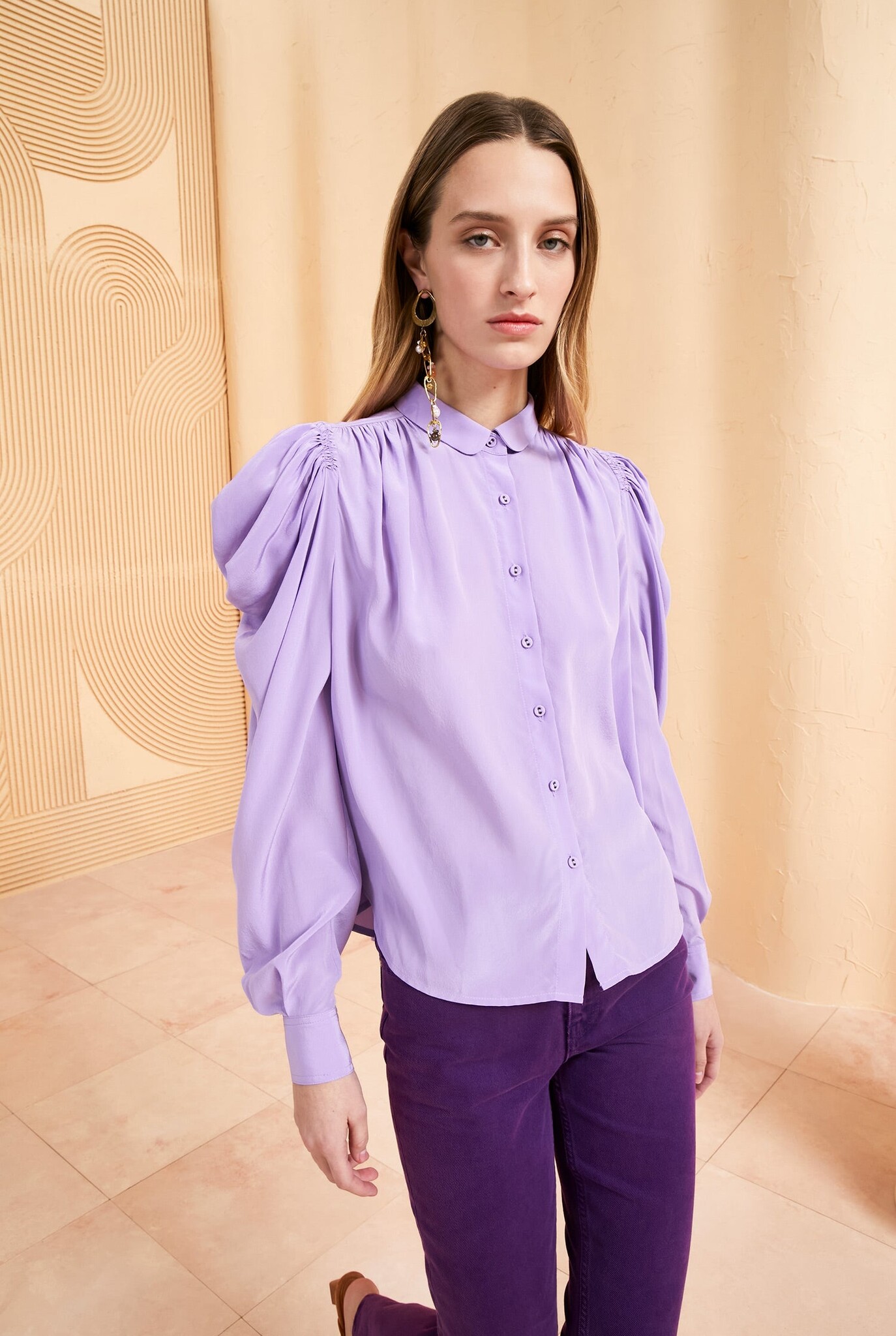 Dari Blouse Foxglove