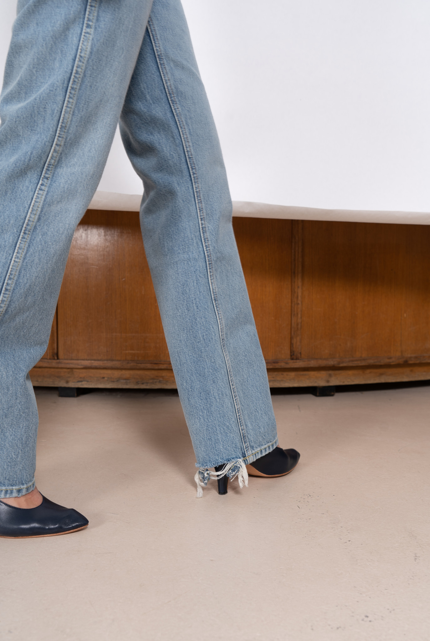 90s High Rise Loose jeans Opal Indigo