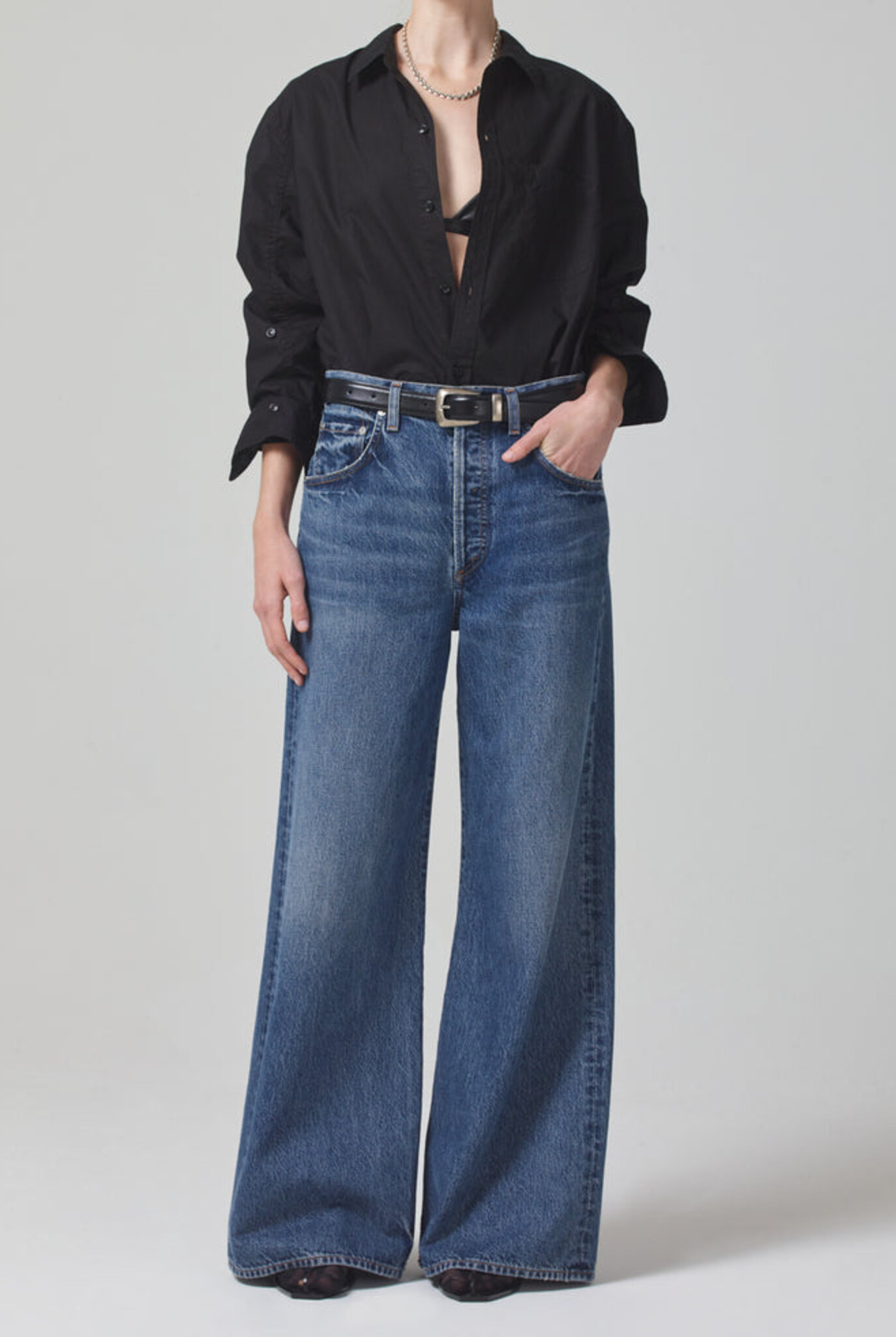 Beverly Slouch Jeans Corsage