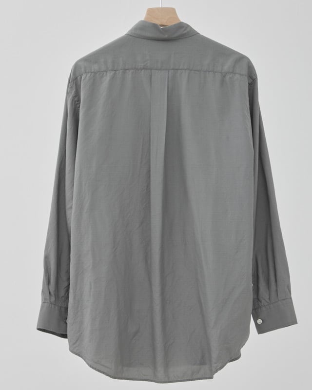 Ernie Palo Silk Standard Shirt Grey