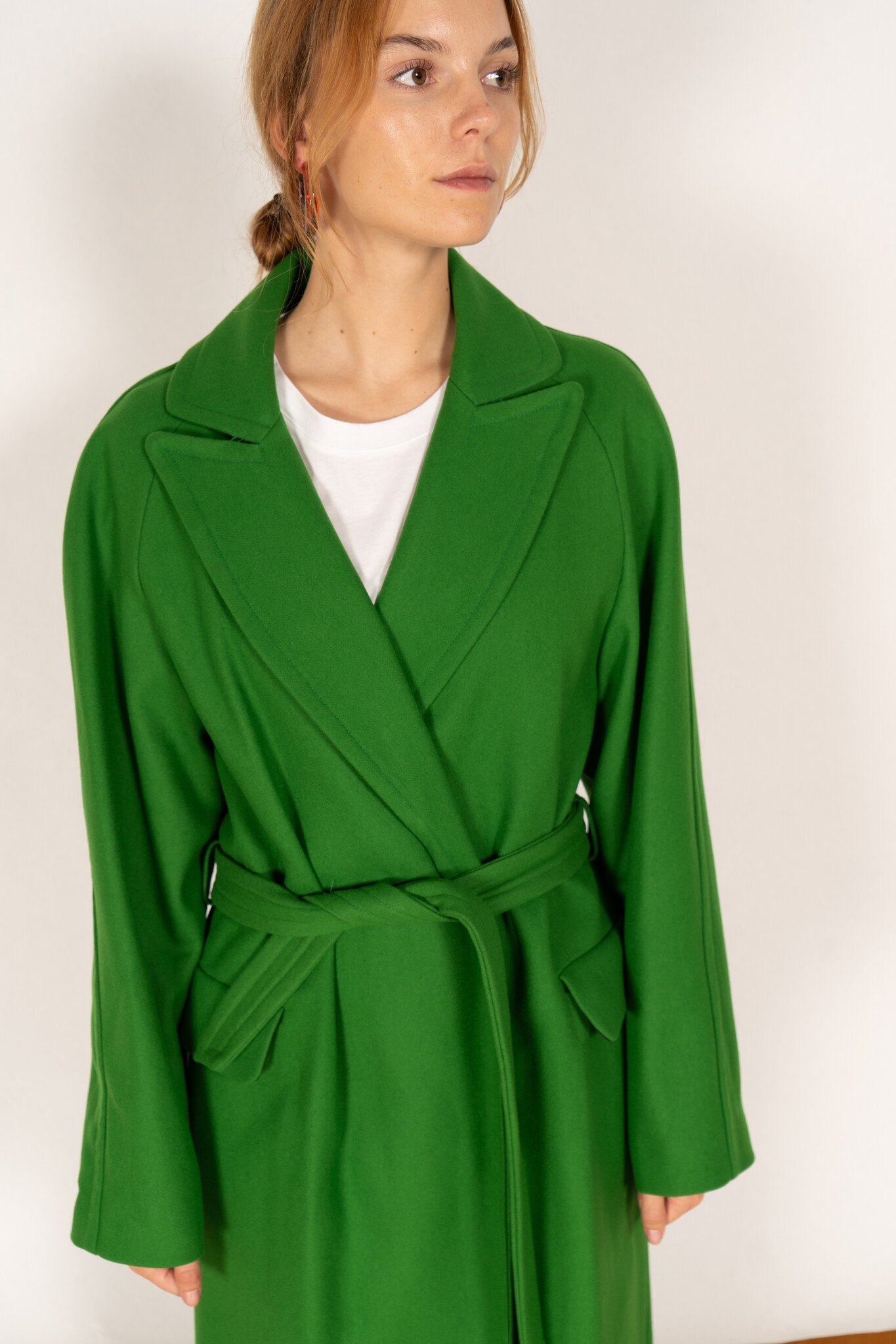 A.P.C. Florence coat Apple Green