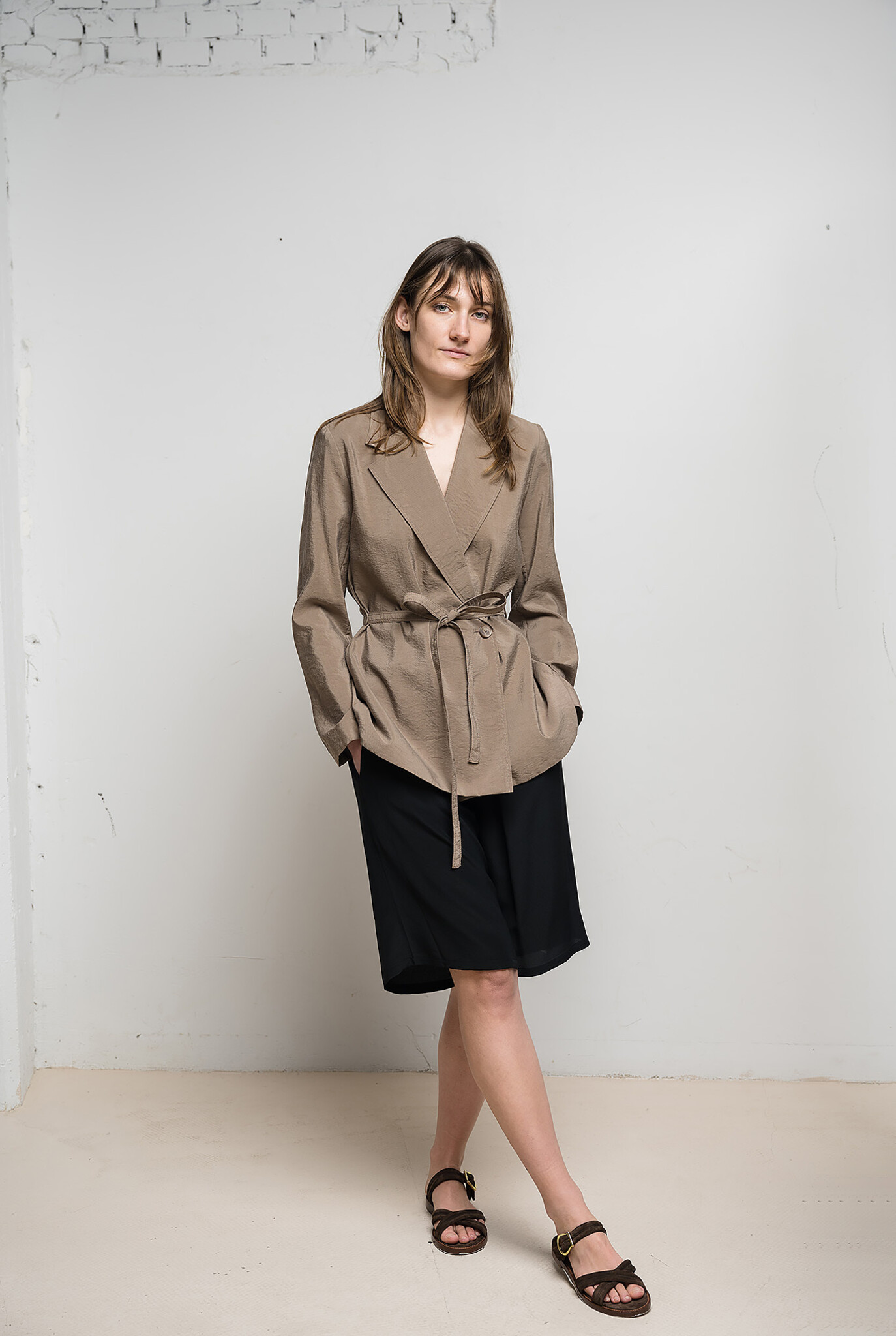 Mayet jacket Textured Twill Frozen Mocha