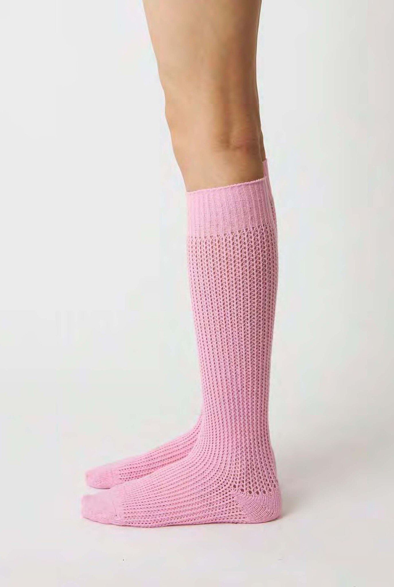 Mesh Stretch socks Candy Pink