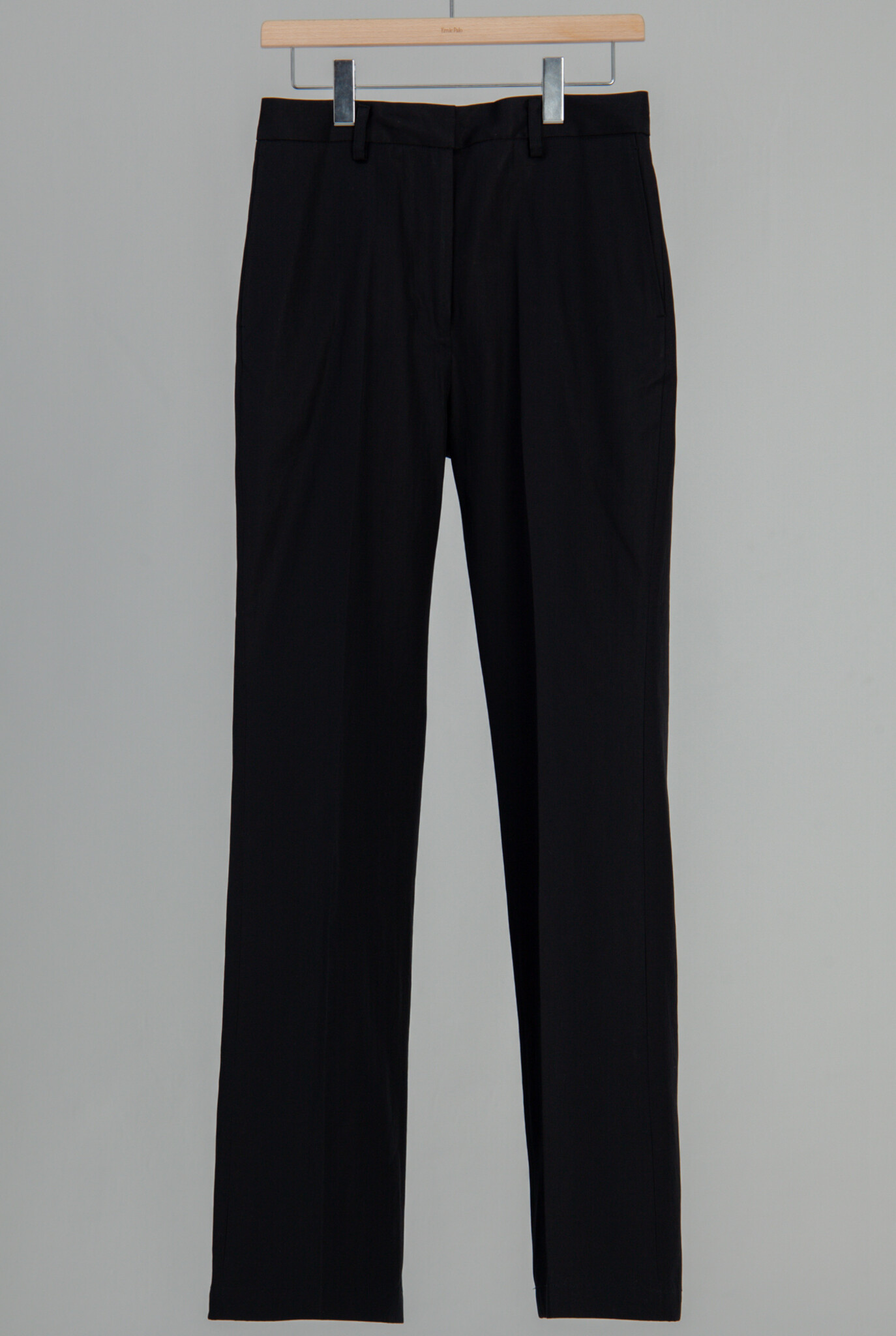 Forte_Forte Shining Satin Flare pants Black - Objet Trouvé