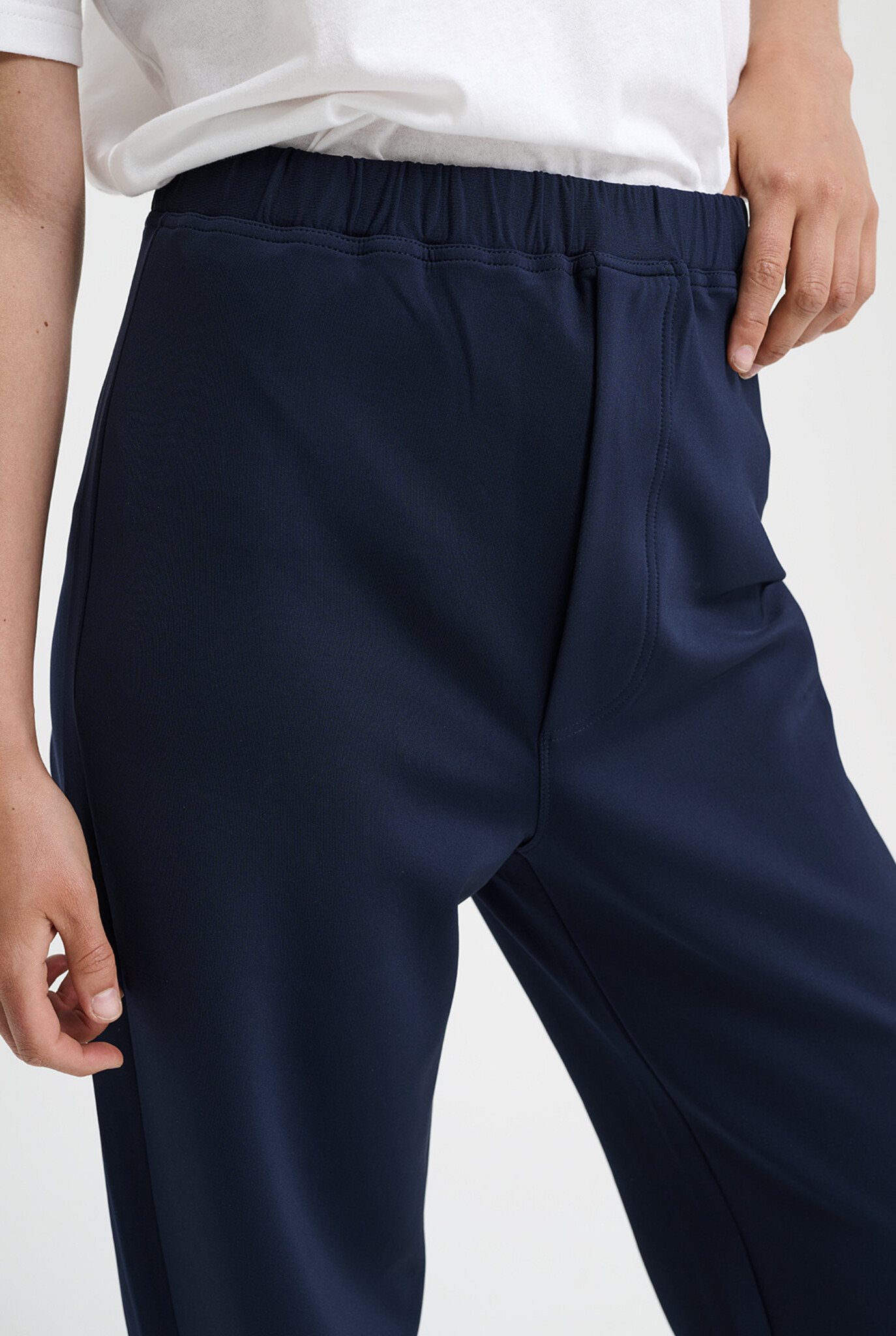 Sailorette Trouser Navy Lycra