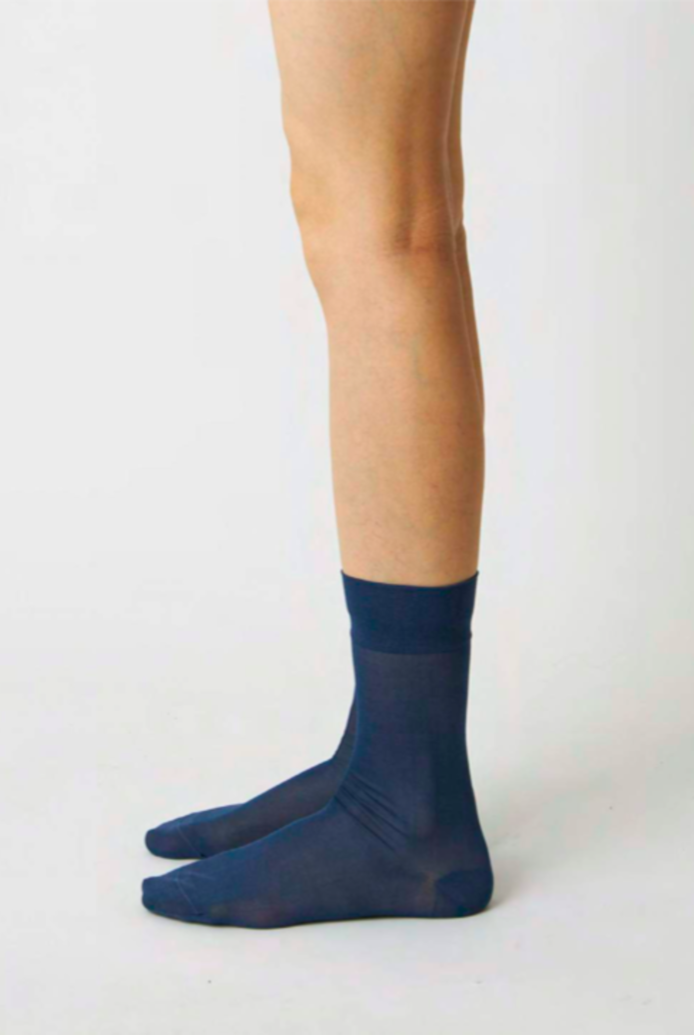 Sheer socks Navy