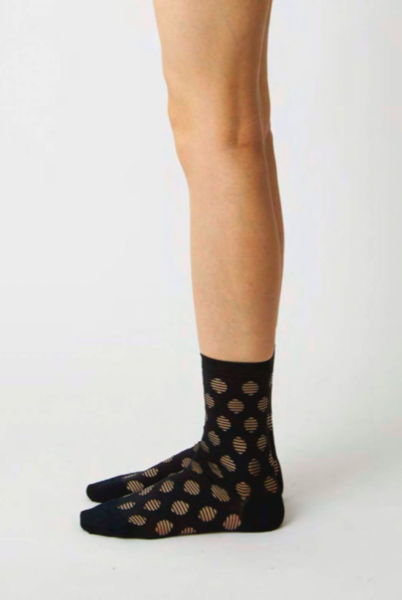 Sheer Dot socks Black