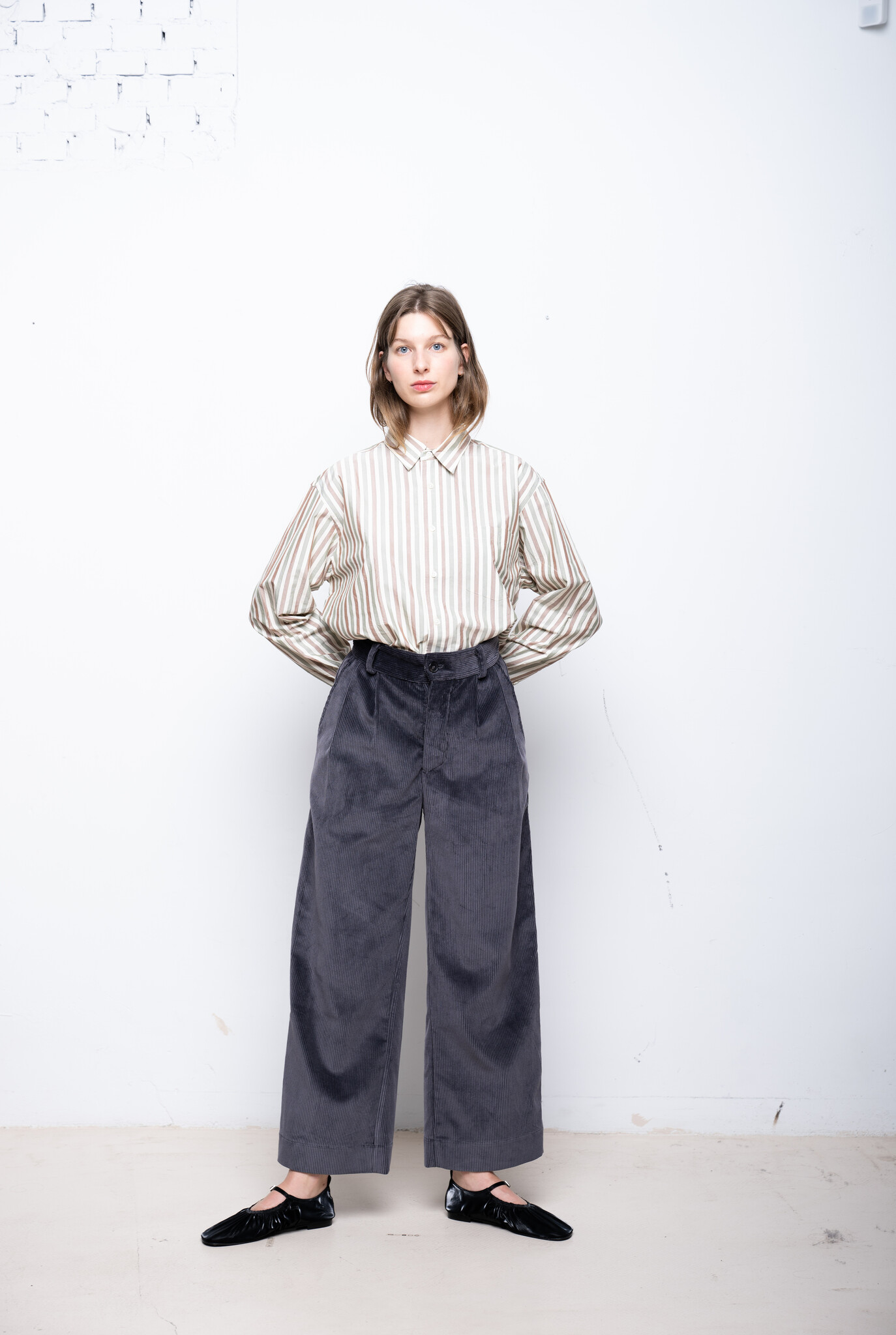 British Cord Willa Trouser Mouse