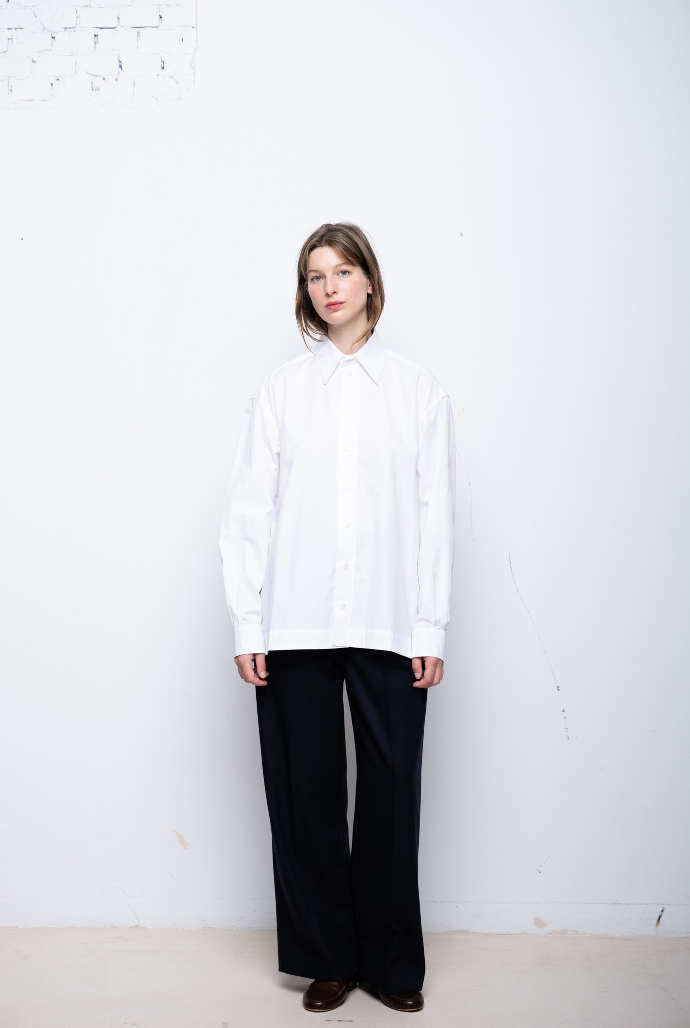 Portugese Cotton Players Shirt White